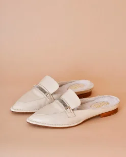 La Piscine Paris Mules en cuir à bout pointu Peserico*Femme Chaussures