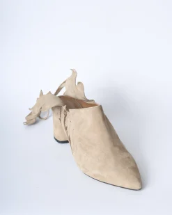 La Piscine Paris Mules en daim à brides SVNTY*Femme Chaussures