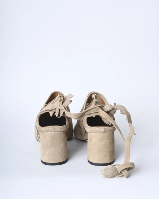 La Piscine Paris Mules en daim à brides SVNTY*Femme Chaussures