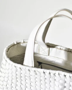 La Piscine Paris Panier en cuir tressé Falorni*Femme Sacs