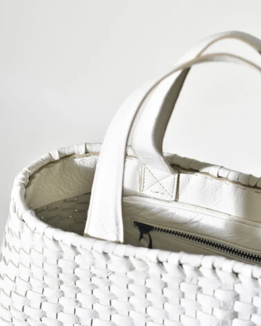 La Piscine Paris Panier en cuir tressé Falorni*Femme Sacs