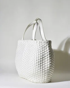 La Piscine Paris Panier en cuir tressé Falorni*Femme Sacs