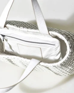 La Piscine Paris Panier en cuir tressé Falorni*Femme Sacs