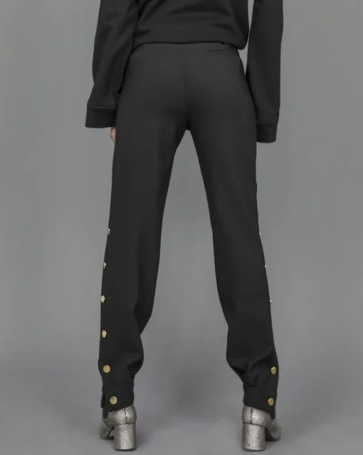 La Piscine Paris Pantalon à boutons pressions dorés Jijil*Femme Pantalons
