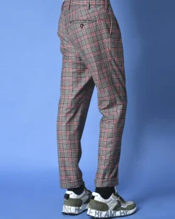 La Piscine Paris Pantalon à carreaux en laine Cruna*Homme Pantalons