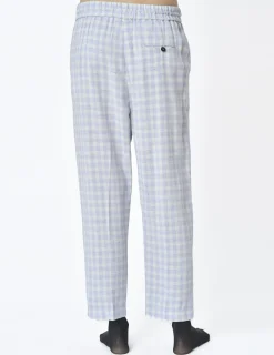 La Piscine Paris Pantalon à carreaux et vert Forte Forte*Femme Pantalons|Bas Femme