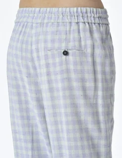 La Piscine Paris Pantalon à carreaux et vert Forte Forte*Femme Pantalons|Bas Femme