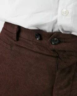 La Piscine Paris Pantalon à pince à motifs baroques Roda*Homme Pantalons