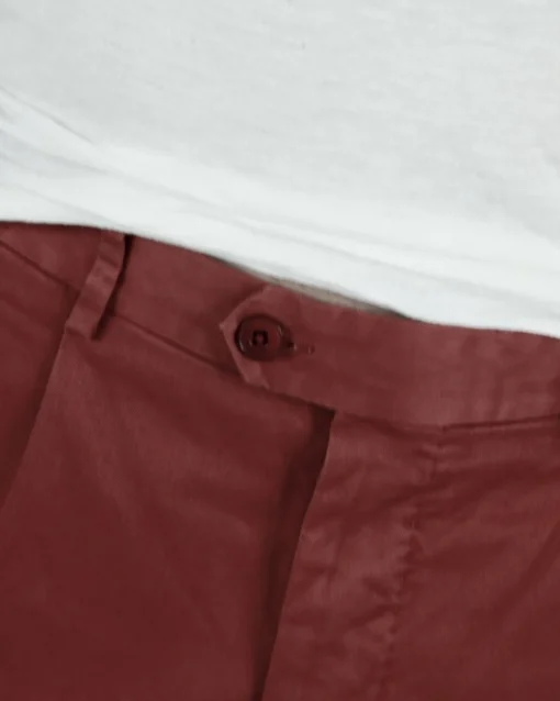 La Piscine Paris Pantalon à pinces orange Luca Capri*Homme Pantalons