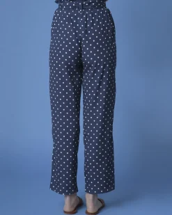 La Piscine Paris Pantalon à pois avec ceinture P.A.R.O.S.H*Femme Pantalons|Bas Femme