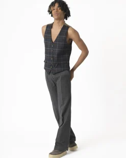 La Piscine Paris Pantalon à rayures 120% Lino*Homme Pantalons