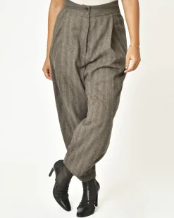 La Piscine Paris Pantalon à rayures pincés Malloni*Femme Pantalons|Bas Femme