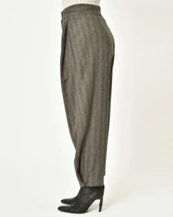 La Piscine Paris Pantalon à rayures pincés Malloni*Femme Pantalons|Bas Femme
