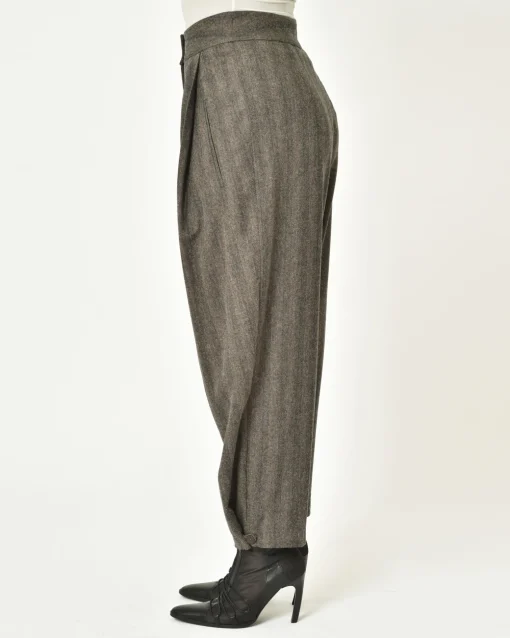 La Piscine Paris Pantalon à rayures pincés Malloni*Femme Pantalons|Bas Femme