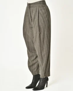 La Piscine Paris Pantalon à rayures pincés Malloni*Femme Pantalons|Bas Femme