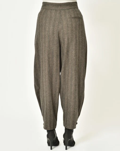 La Piscine Paris Pantalon à rayures pincés Malloni*Femme Pantalons|Bas Femme