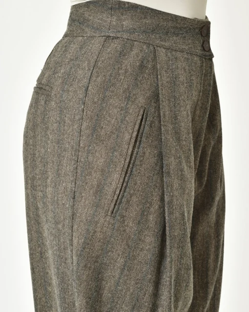 La Piscine Paris Pantalon à rayures pincés Malloni*Femme Pantalons|Bas Femme