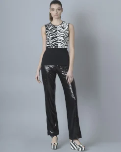 La Piscine Paris Pantalon à sequins P.A.R.O.S.H*Femme Pantalons|Bas Femme