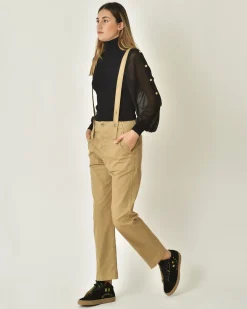 La Piscine Paris Pantalon à bretelles True NYC*Femme Pantalons|Bas Femme