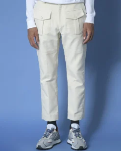 La Piscine Paris Pantalon en coton à poches à rabats Gabriele Pasini*Homme Pantalons