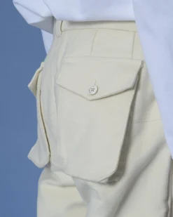 La Piscine Paris Pantalon en coton à poches à rabats Gabriele Pasini*Homme Pantalons