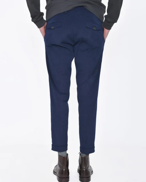 La Piscine Paris Pantalon royal effet velours Michele Carbone*Homme Pantalons