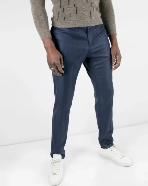 La Piscine Paris Pantalon tailleur nid d'abeilles en laine et soie Lords & Fools*Homme Pantalons