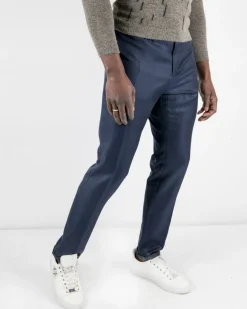 La Piscine Paris Pantalon tailleur nid d'abeilles en laine et soie Lords & Fools*Homme Pantalons
