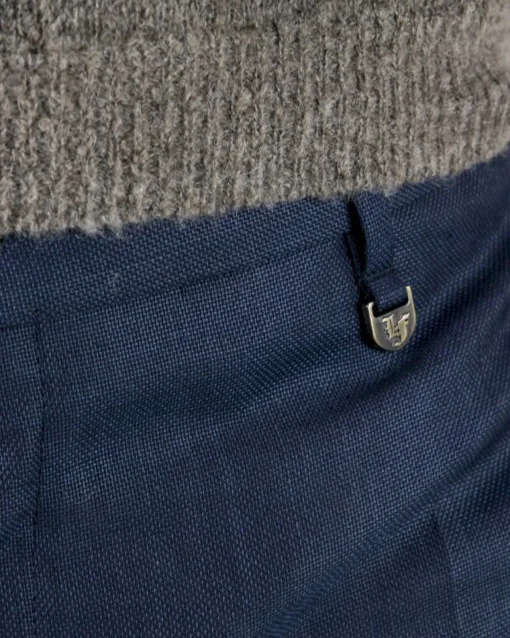 La Piscine Paris Pantalon tailleur nid d'abeilles en laine et soie Lords & Fools*Homme Pantalons