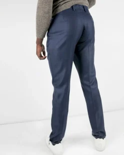 La Piscine Paris Pantalon tailleur nid d'abeilles en laine et soie Lords & Fools*Homme Pantalons