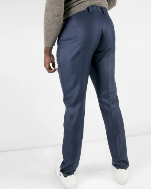 La Piscine Paris Pantalon tailleur nid d'abeilles en laine et soie Lords & Fools*Homme Pantalons