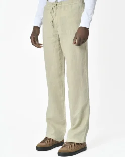 La Piscine Paris Pantalon brun clair 120% Lino*Homme Pantalons
