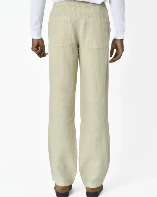 La Piscine Paris Pantalon brun clair 120% Lino*Homme Pantalons
