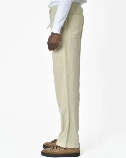 La Piscine Paris Pantalon brun clair 120% Lino*Homme Pantalons