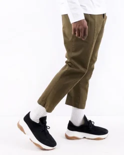 La Piscine Paris Pantalon carotte en coton Low Brand*Homme Pantalons