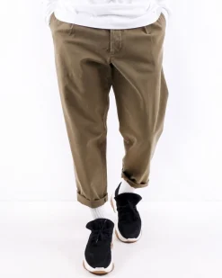 La Piscine Paris Pantalon carotte en coton Low Brand*Homme Pantalons