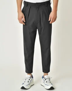La Piscine Paris Pantalon carotte en viscose mélangée Ixos*Homme Pantalons