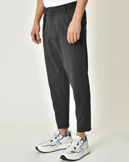 La Piscine Paris Pantalon carotte en viscose mélangée Ixos*Homme Pantalons