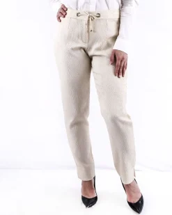 La Piscine Paris Pantalon cigarette en crêpe texturé SVNTY*Femme Pantalons