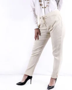 La Piscine Paris Pantalon cigarette en crêpe texturé SVNTY*Femme Pantalons