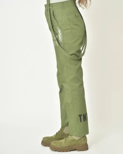 La Piscine Paris Pantalon coupe droite à bretelles True NYC*Femme Pantalons|Bas Femme