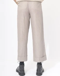 La Piscine Paris Pantalon coupe large à rayures Tradition*Homme Pantalons