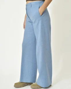 La Piscine Paris Pantalon coupe large en laine vierge Diega*Femme Pantalons|Bas Femme