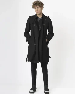 La Piscine Paris Pantalon coupe smoking Michael Coal*Homme Pantalons
