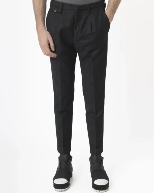 La Piscine Paris Pantalon coupe smoking Michael Coal*Homme Pantalons
