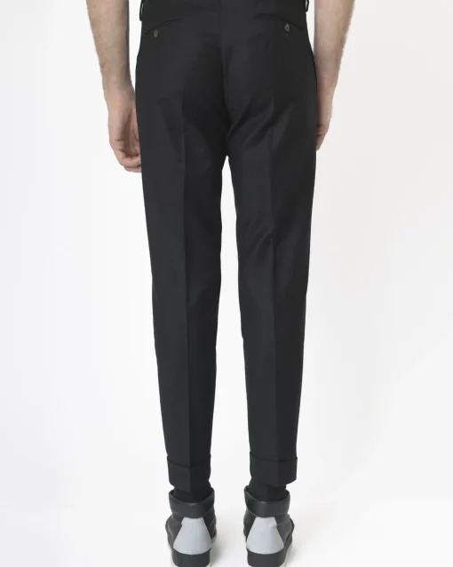 La Piscine Paris Pantalon coupe smoking Michael Coal*Homme Pantalons