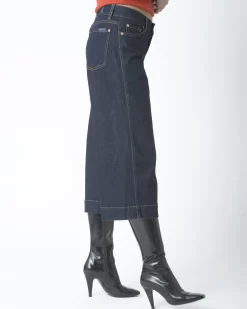 La Piscine Paris Pantalon court en jean 7 For All Mankind*Femme Jeans|Bas Femme