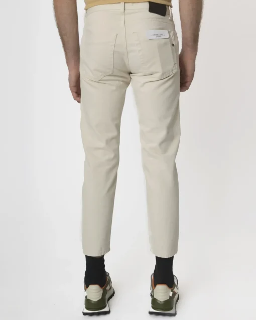 La Piscine Paris Pantalon écru coupe droite Michael Coal*Homme Jeans
