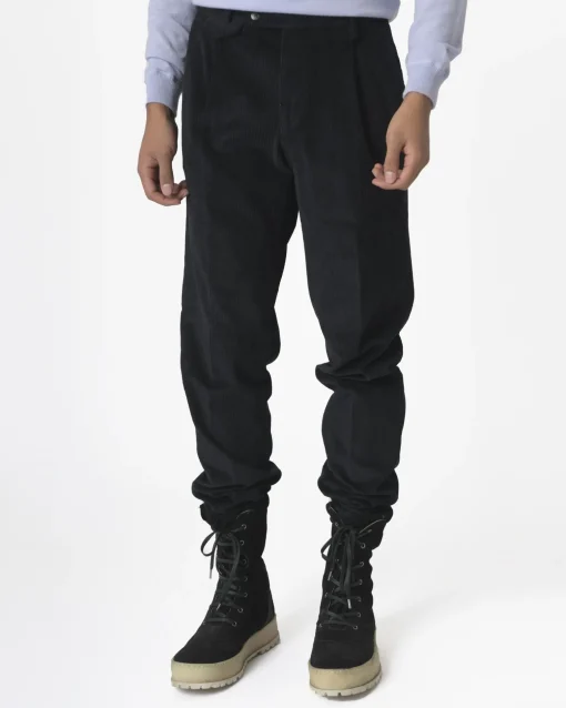 La Piscine Paris Pantalon côtelé Michael Coal*Homme Pantalons