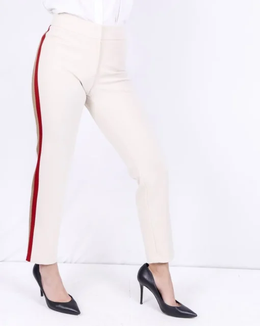 La Piscine Paris Pantalon droit à bandes latérales SVNTY*Femme Pantalons